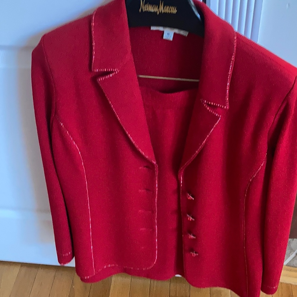 St John knit suit